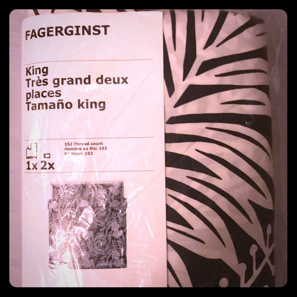 Ikea -Fagerginst king 152 thread count